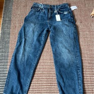 Good American wide leg jeans so 12/31